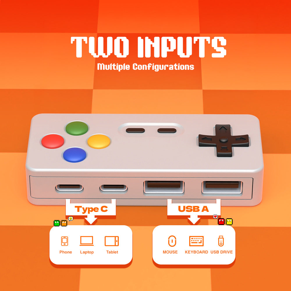 Game Controller USB Dongle Hub