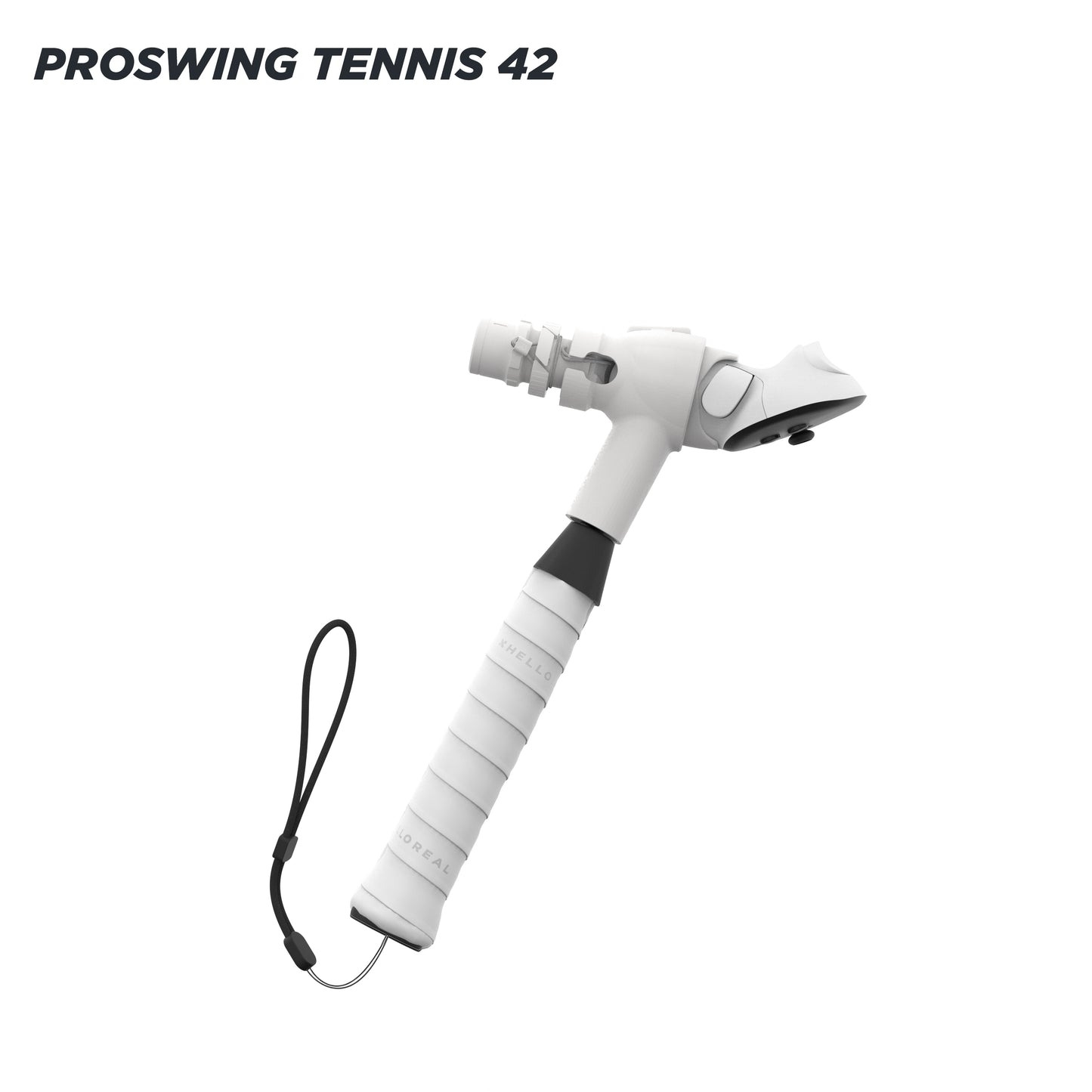 HelloReal ProSwing Tennis racket / Meta Quest 2, Pro and Quest 3/3s