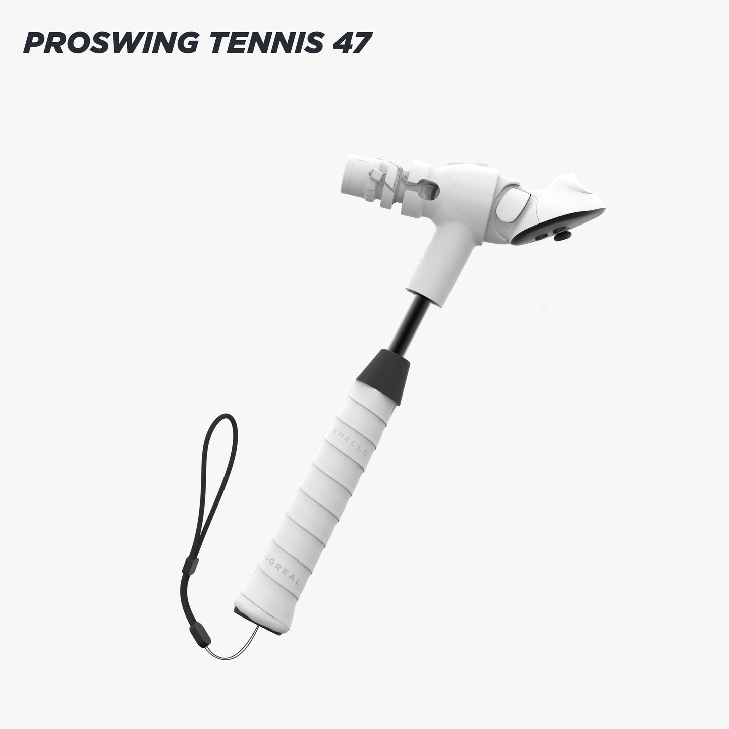 HelloReal ProSwing Tennis racket / Meta Quest 2, Pro and Quest 3