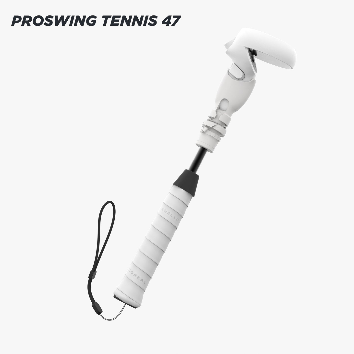 HelloReal ProSwing Tennis racket / Meta Quest 2, Pro and Quest 3