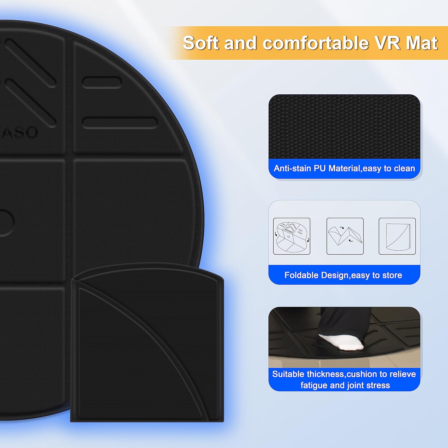 Devaso anti-fatigue and anti-slip VR Mat – SpectraGear