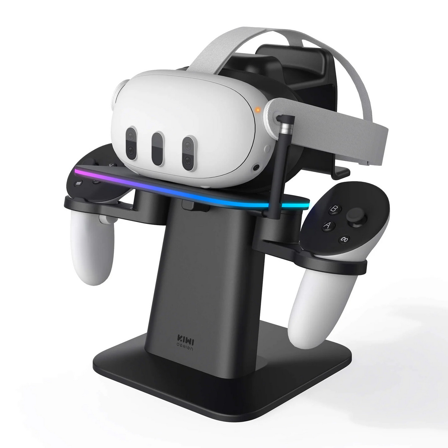 Kiwi Design RGB Charging Stand for Quest 2/3/3s/Pro