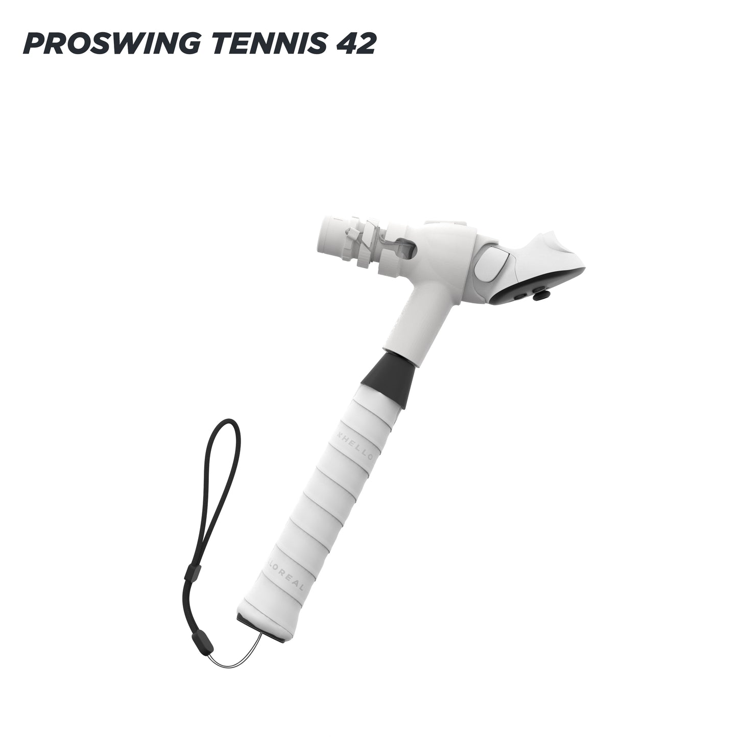 HelloReal ProSwing Tennis racket / Meta Quest 2, Pro and Quest 3