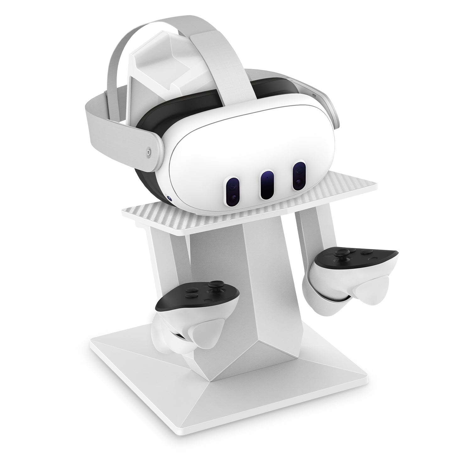 Desktop stand for Quest 2, 3, and Pro