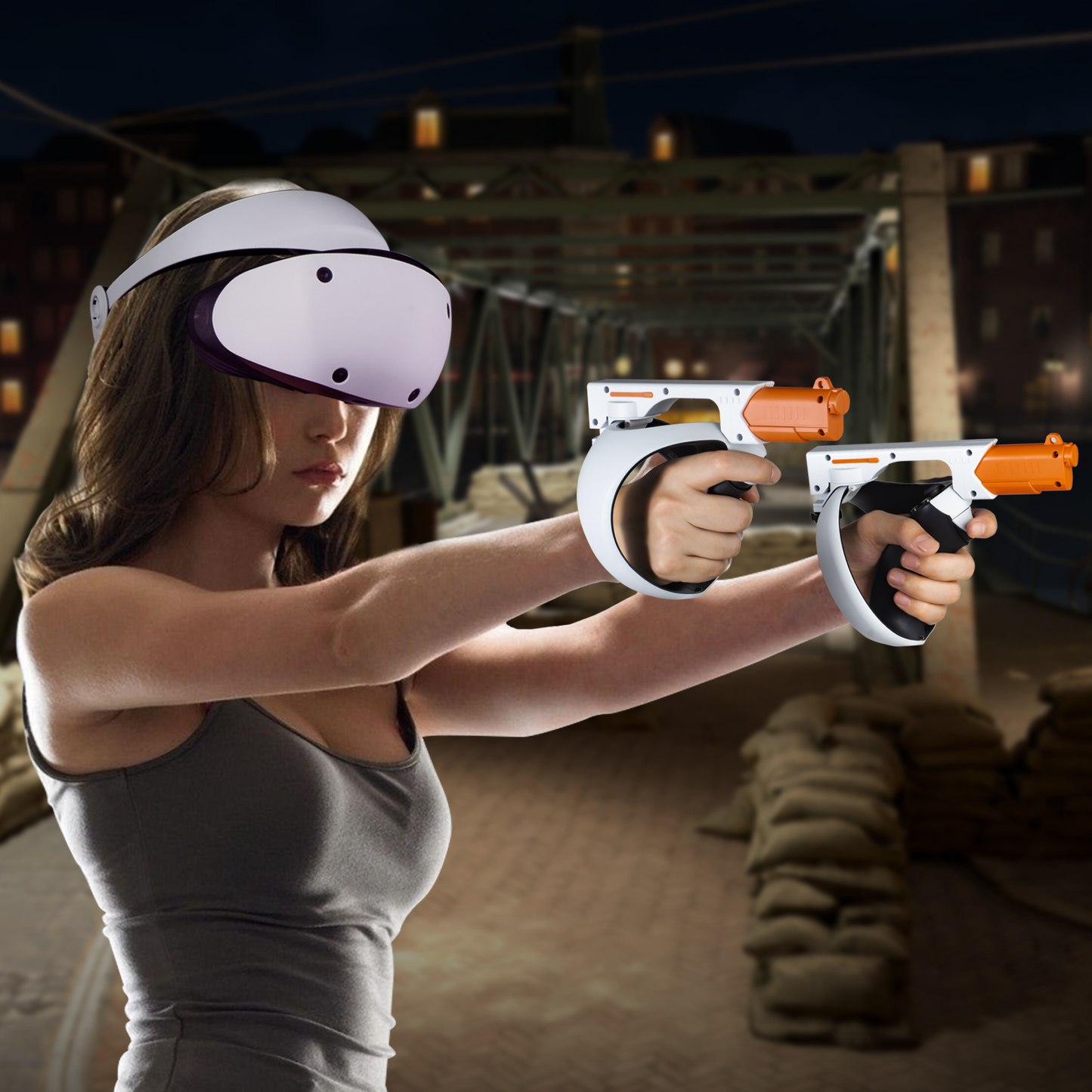 Sony PSVR2 pistol stock