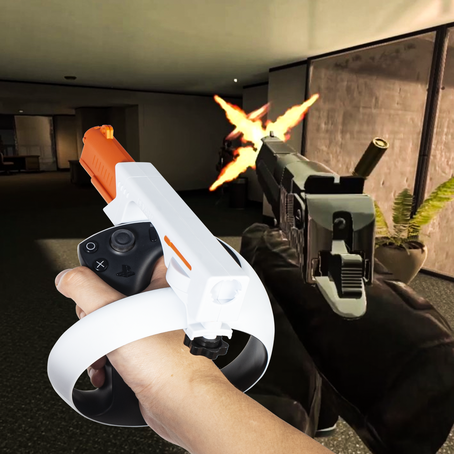 Sony PSVR2 pistol stock